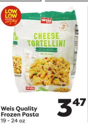 Weis Markets Weis quality frozen pasta offer
