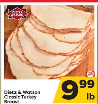 Weis Markets Dietz & watson classic turkey breast offer