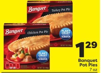 Weis Markets Banquet pot pies offer