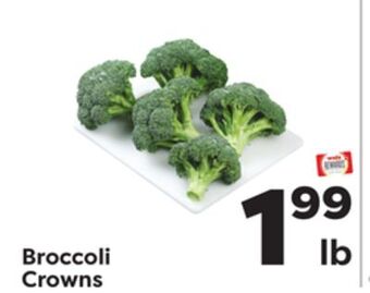 Weis Markets Broccoli crowns offer