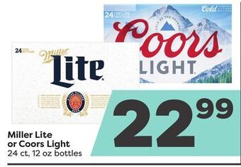 Weis Markets Miller lite or coors light offer