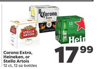 Weis Markets Corona extra, heineken, or stella artois offer
