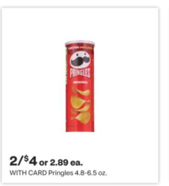 CVS Pringles 4.8-6.5 oz offer