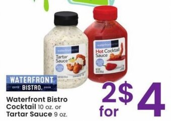 Albertsons Waterfront Bistro Cocktail 10 oz. or Tartar Sauce 9 oz. offer