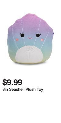 TJ Maxx 8in seashell plush toy offer