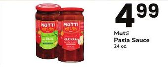 ACME Mutti pasta sauce offer
