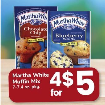 ACME Martha white muffin mix offer