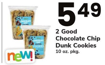 ACME 2 good chocolate chip dunk cookies offer