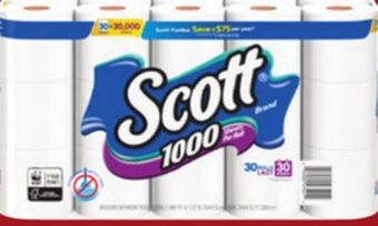 ACME Scott 1000 sheet bath tissue offer