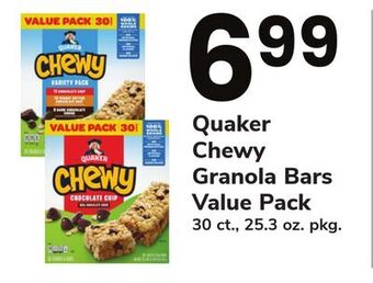 ACME Quaker chewy granola bars value pack offer