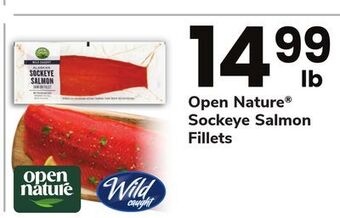 ACME Open nature sockeye salmon fillets offer