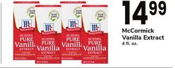 ACME Mccormick vanilla extract offer