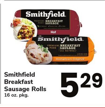 ACME Smithfield breakfast sausage rolls offer
