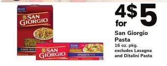 ACME San giorgio pasta offer