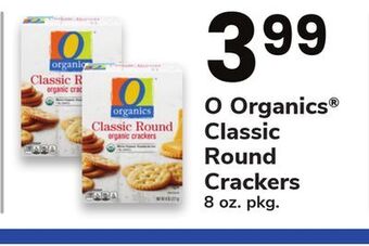 ACME O organics classic round crackers offer