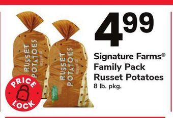 ACME Signature farms family pack russet potatoes offer