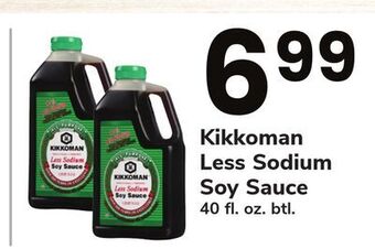 ACME Kikkoman less sodium soy sauce offer