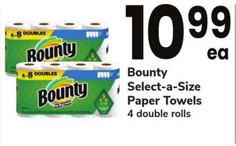 ACME Bounty select-a-size paper towels offer