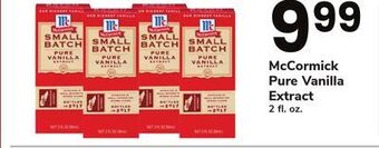 ACME Mccormick pure vanilla extract offer