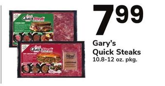 ACME Gary's quick steaks offer