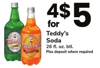 ACME Teddy's soda offer