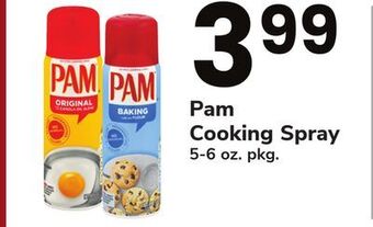 ACME Pam cooking spray offer