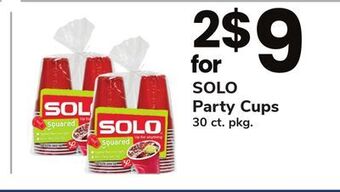 ACME Solo party cups offer