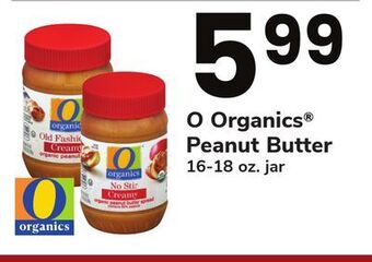 ACME O organics peanut butter offer