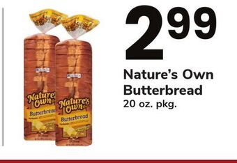 ACME Nature's own butterbread offer