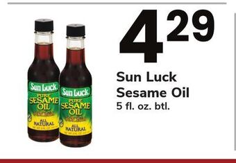 ACME Sun luck sesame oil offer