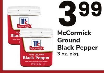 ACME Mccormick ground black pepper offer