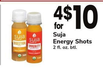 ACME Suja energy shots offer