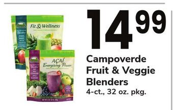 ACME Campoverde fruit & veggie blenders offer