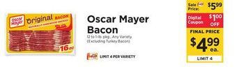 ShopRite Bacon offer