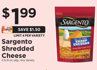 ShopRite Shredded cheese offer