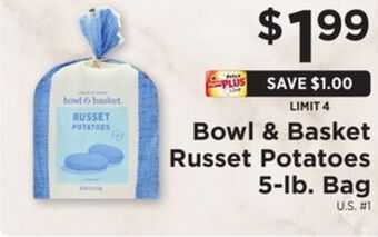ShopRite Russet potatoes 5-lb. bag offer