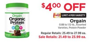 ShopRite Orgain offer