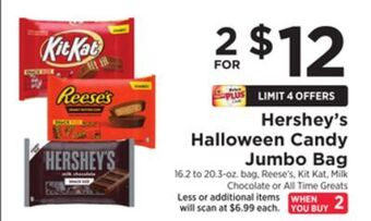 ShopRite Halloween candy jumbo bag offer