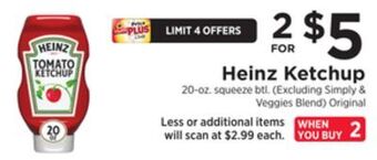 ShopRite Ketchup offer
