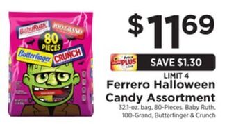 ShopRite Halloween candy assortment offer