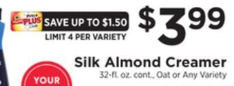 ShopRite Almond creamer offer