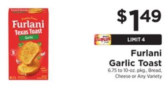 ShopRite Garlic toast offer