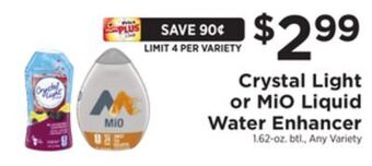 ShopRite Liquid water enhancer offer