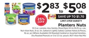 ShopRite Nuts offer
