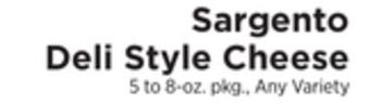 ShopRite Deli style cheese offer