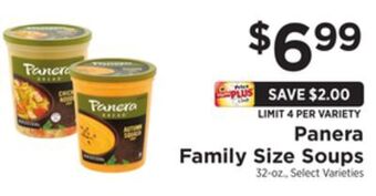 ShopRite Family size soups offer