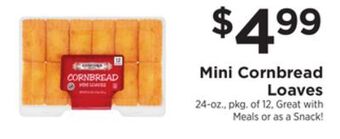 ShopRite Mini cornbread loaves offer