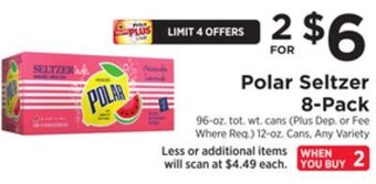 ShopRite Seltzer 8-pack offer