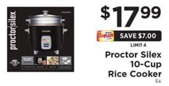 ShopRite 10-cup rice cooker offer