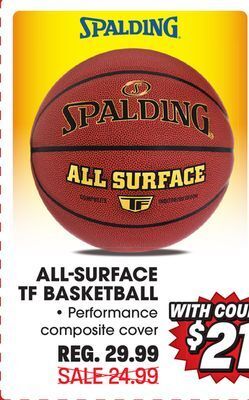 Big 5 Spalding all-surface tf basketball offer
